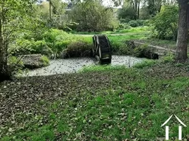 Old water mill relic
